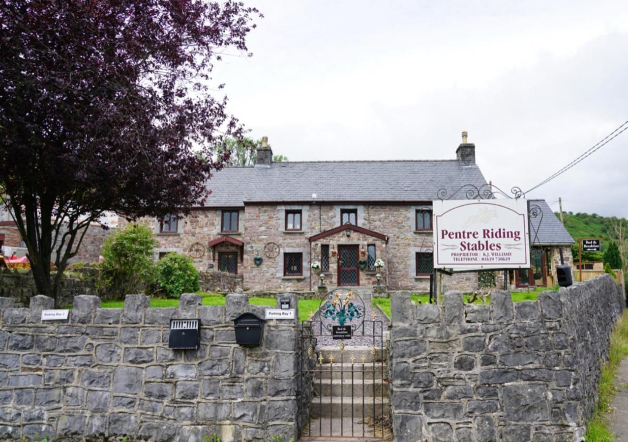 Pentre Riding Stables Hotel Abercraf Kültér fotó