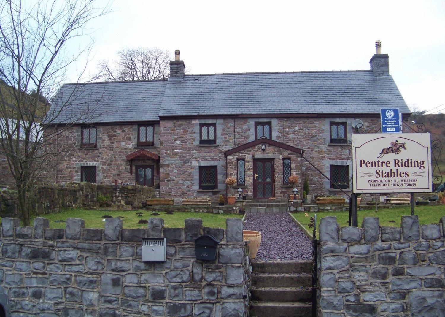 Pentre Riding Stables Hotel Abercraf Kültér fotó